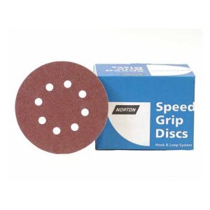 Norton Adalox Speed Grip Discs - 125mm 8 Hole