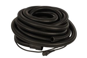 Vacuum Hose 27 mm x 10 m with Intergrated Power Cable